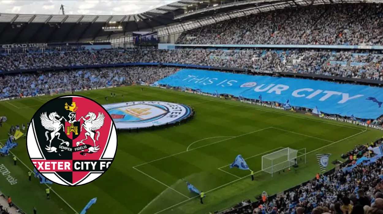 Manchester City and Exeter City FA Cup statistics and head-to-head
