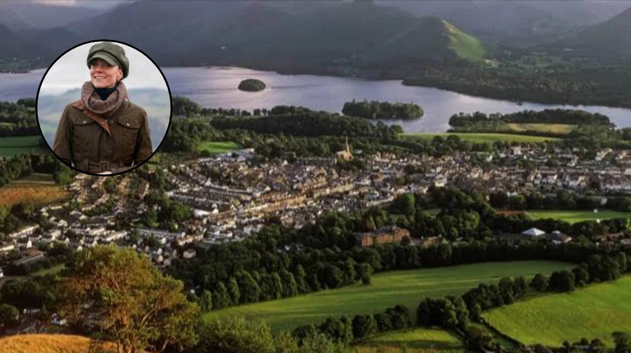 Princess of Wales in Lizzie McGuire Hat on Peak Hike