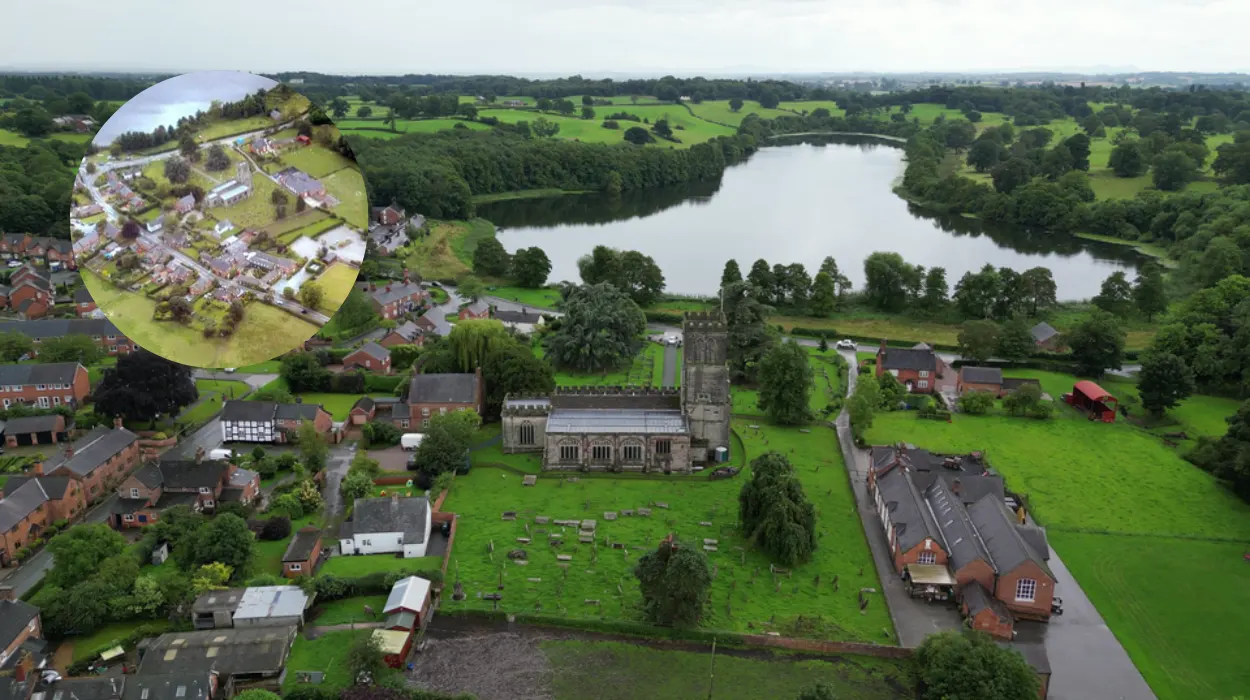 Hanmer: Historic Wrexham Border Village of Church, Mere and Manor