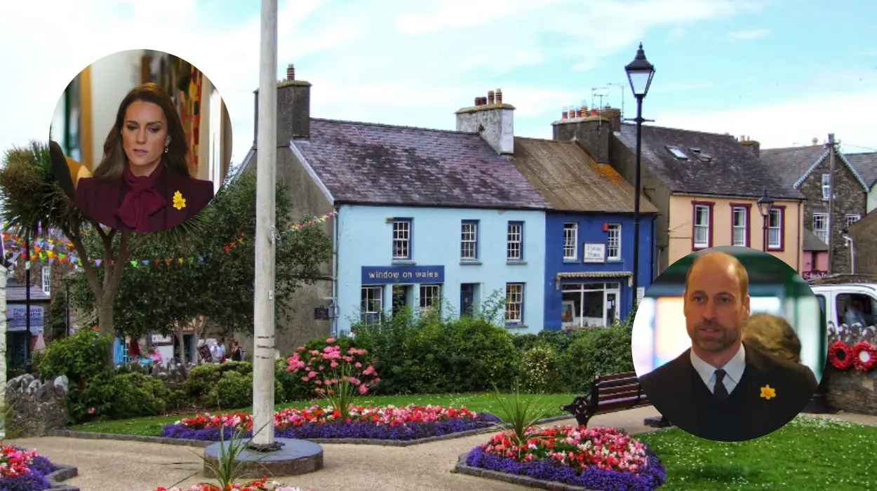 William and Catherine Brave Rain in Powys Ahead of St David's Day 2026