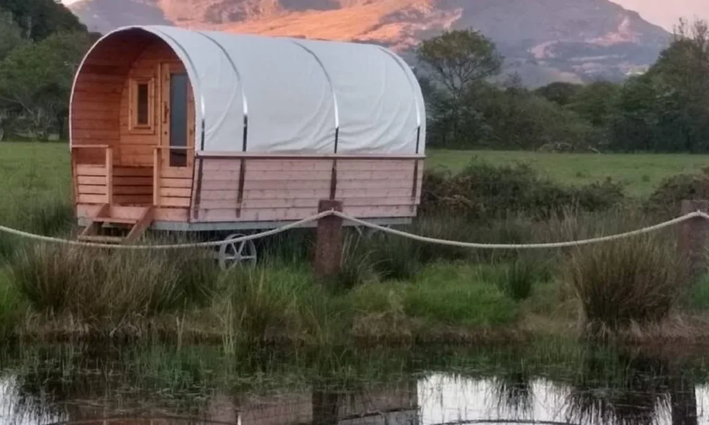 What is the historical background of glamping North Wales infrastructure