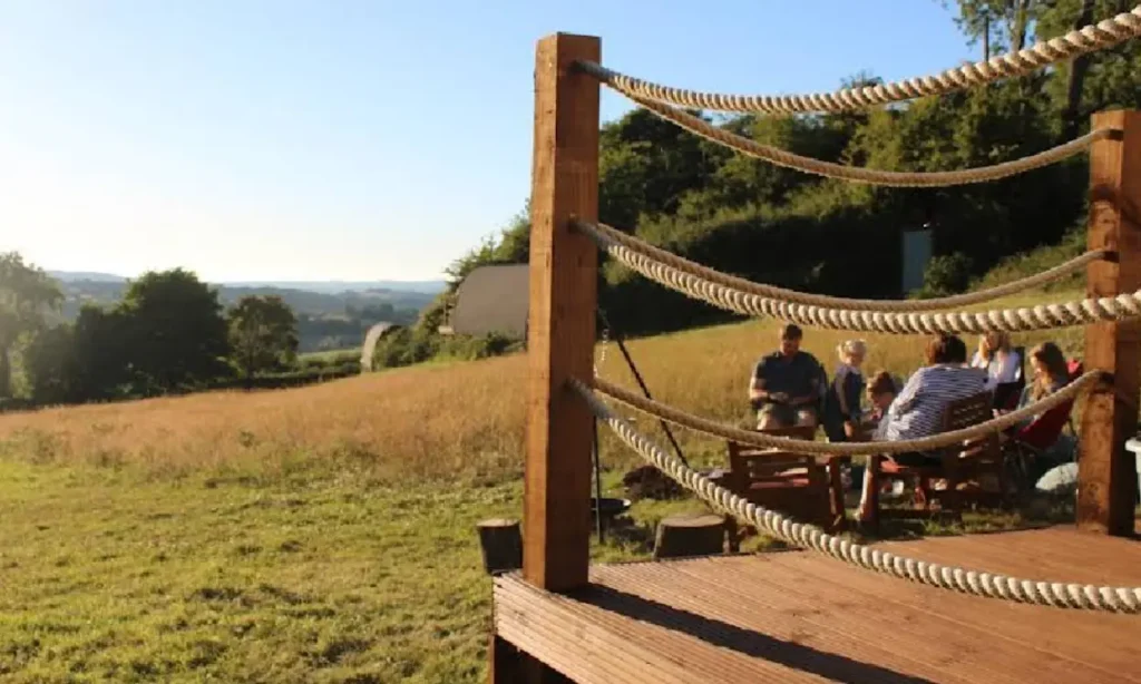 What is the historical background of glamping North Wales infrastructure