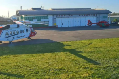 Cardiff Heliport Worker Serves in Two Critical Life-Saving Roles