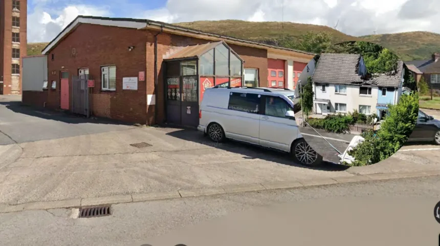 Firefighters and Police Battle Major South Wales House Blaze