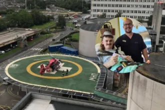 Hospital graduation tribute for student after crash