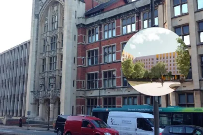 New 665-bed student block planned by Cardiff University at Gabalfa