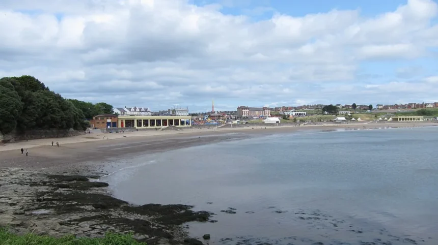 Bay at Barr y Island Wales