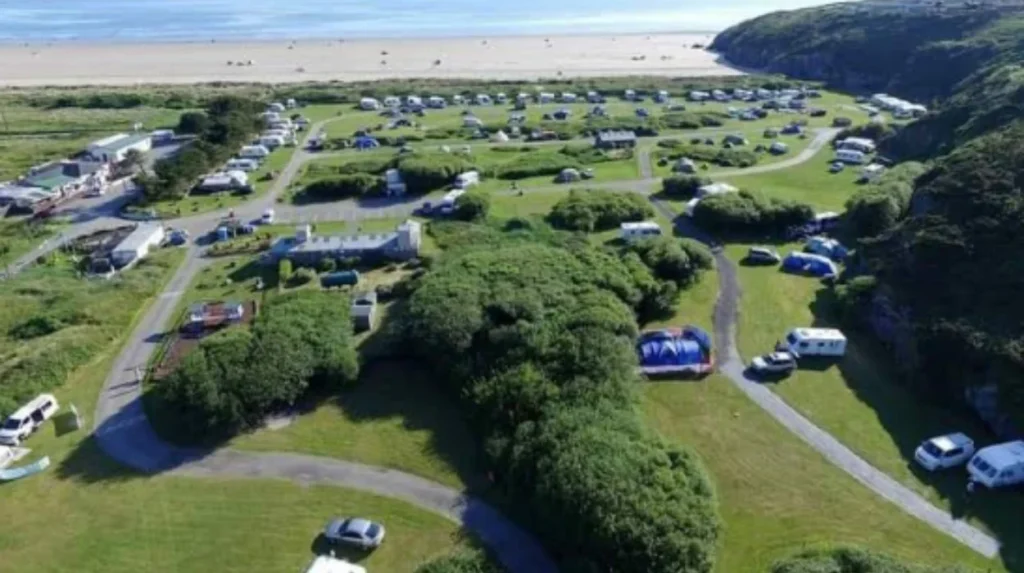 Black Rock Sands beach North Wales a unique destination