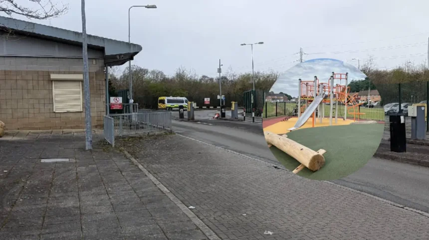 Cardiff Hospital Park and Ride Data Centre Plan