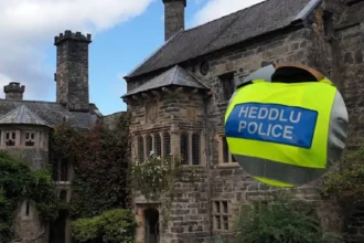 Conwy B5106 Closure Police Incident Blocks Llanrwst Road