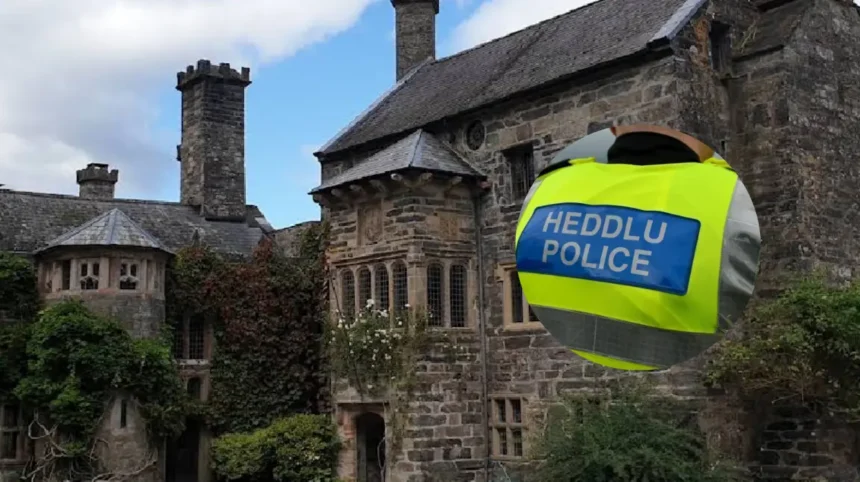 Conwy B5106 Closure Police Incident Blocks Llanrwst Road
