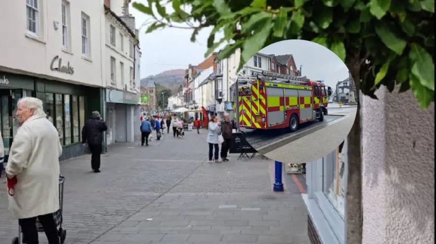 _Fire Engine Frogmore Street Abergavenny Latest Incident Report 2026