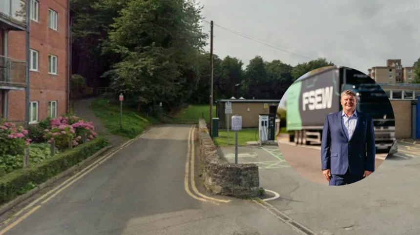 First Electric HGV Charging Hub in Wales Opens in Cardiff