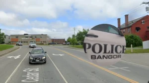 G&H Ambulance Crashes on Broadway in Bangor