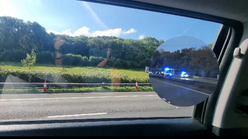 M4 Closed Near Cardiff After Crash as Police Release Update