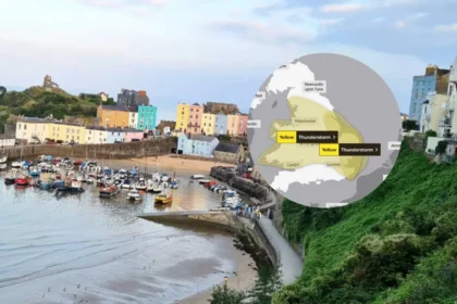 Met Office Issues Wales Thunderstorm Warning