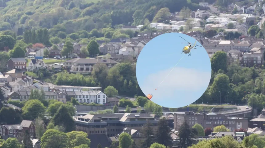 Military joins Wales wildfires fight