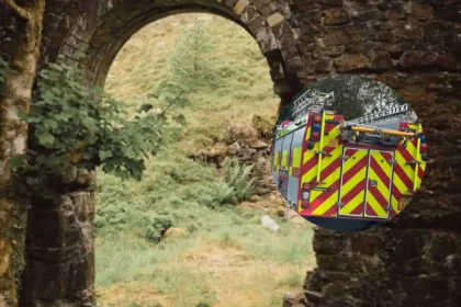 Rhandirmwyn fire concluded crews leave, roads reopen