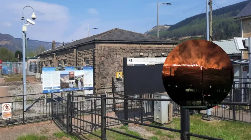 Treherbert Fire Investigation Leads to Teenager Arrests