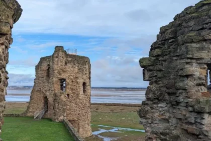 What is Flint Castle North Wales and where is it located?