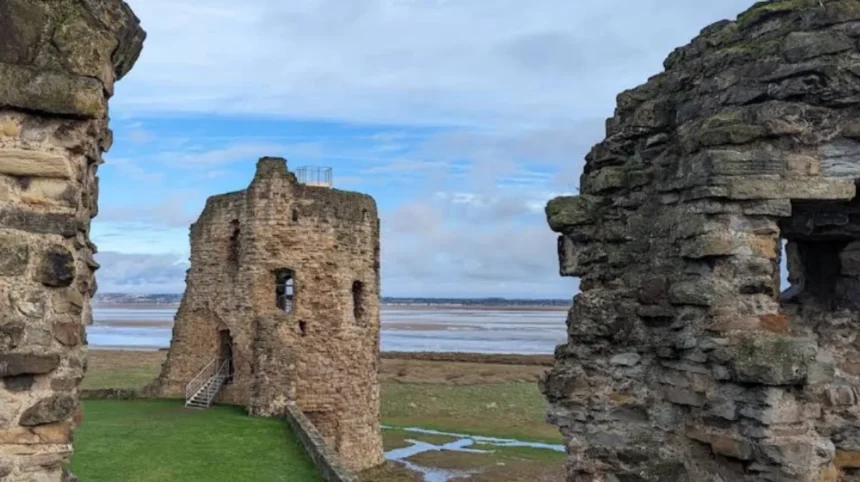 What is Flint Castle North Wales and where is it located?