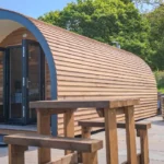 What is glamping in Wales?