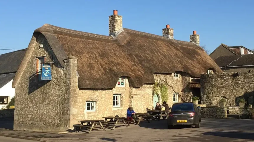 What is the history of the Blue Anchor Inn Wales