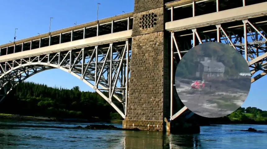 Woman Found Dead in Menai Strait, Police Confirm