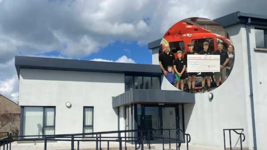 £2,000 raised by auction of promises for all-Wales lifesaver