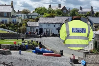 A5108 closed on Anglesey as police attend collision