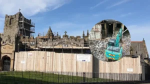 Demolition under way at Victorian-era Wrexham factory site