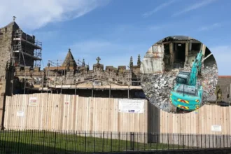 Demolition under way at Victorian-era Wrexham factory site