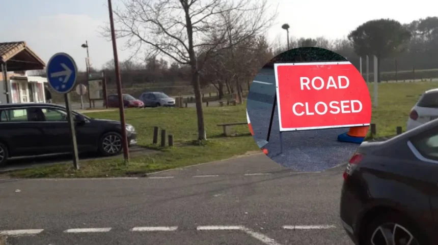 Jedburgh A68 Shut After Early Morning Building Fir