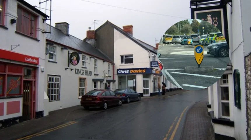 Llantwit Major GP surgery armed police detain man 2026