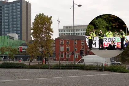 Newport arms fair protest activists arrested in Wales