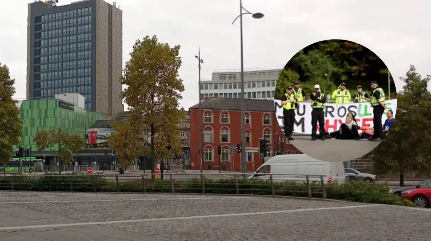 Newport arms fair protest activists arrested in Wales
