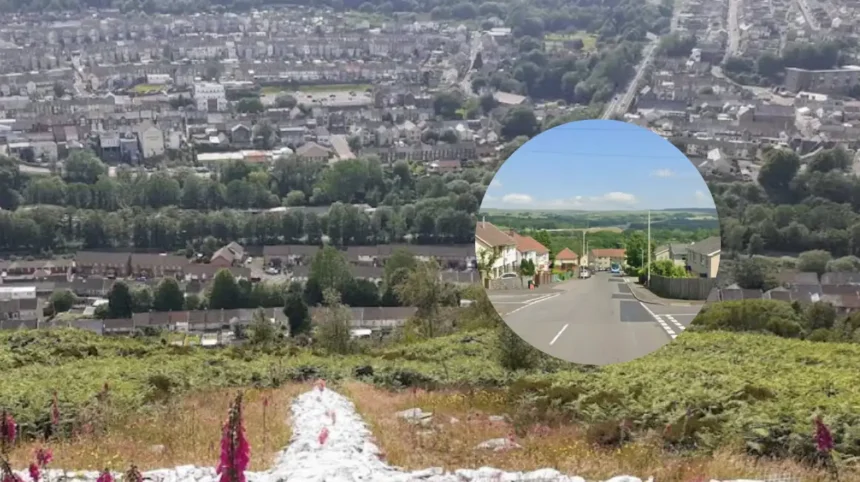 Penywaun Protest South Wales Police Given New Powers