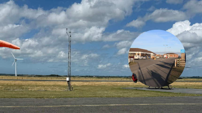 RAF jet crashes moments after take-off in North Wales 2026