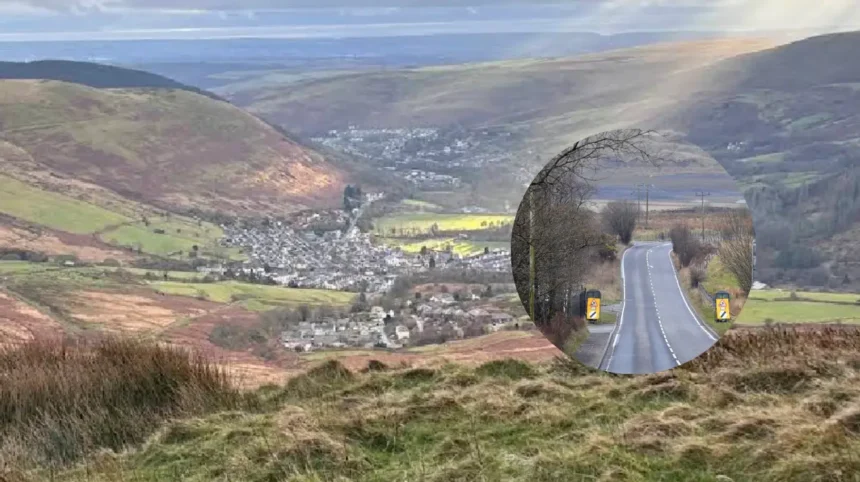 Rhondda Mountain Road Crash Leaves Three in Hospital, Wales 2026