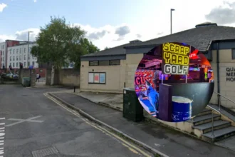 Scrapyard Golf Cardiff Opens at Millennium Plaza