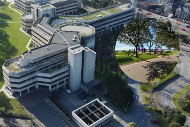 Swansea Covid memorial work starts on seafront near Slip Bridge