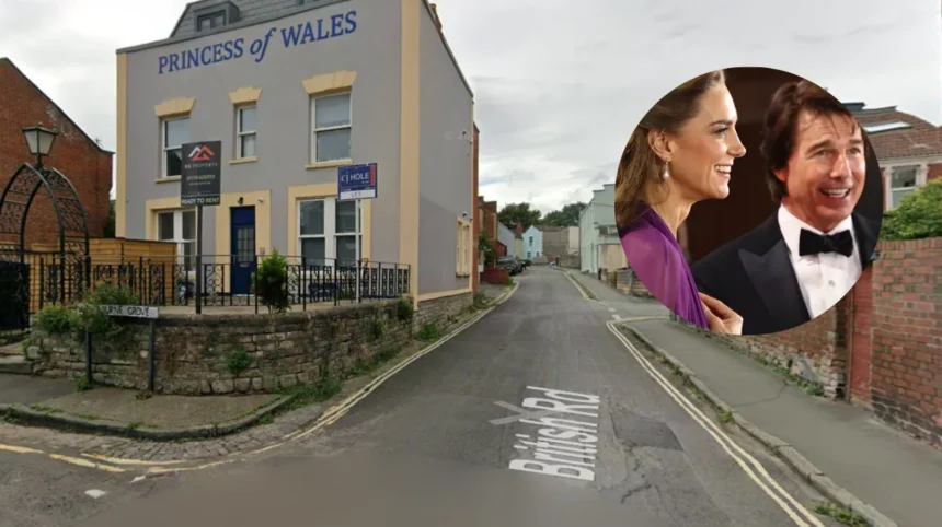 Tom Cruise and Kate Middleton royal protocol at Digger event