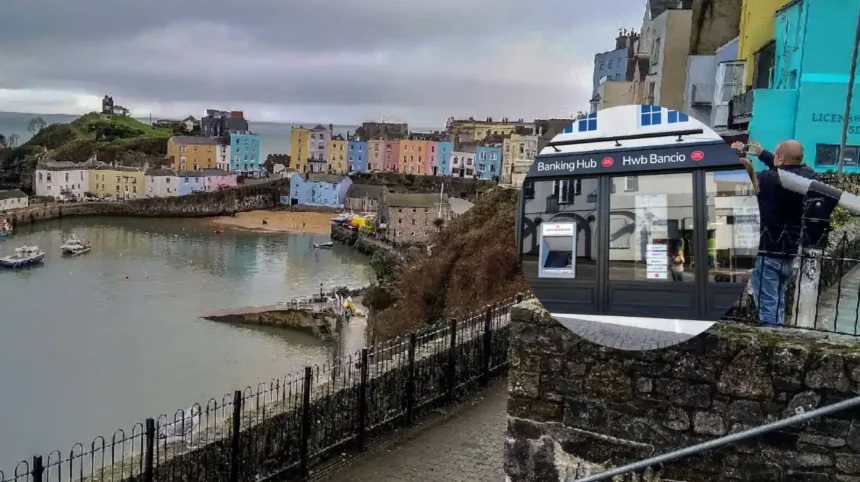 UK 250th banking hub opens in Chepstow, Wales