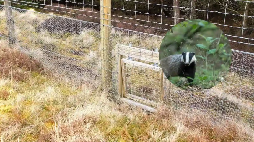 Welsh badger attack man jailed after dogs stab and maul wildlife 2026