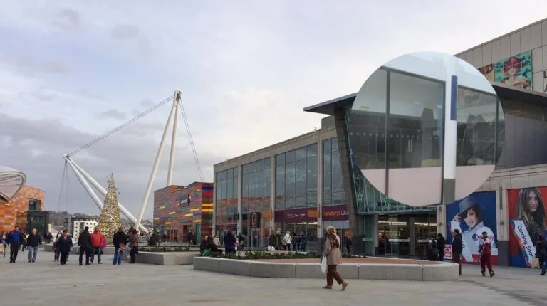 Cafe Utopia Newport closure signs removed at Kingsway Centre
