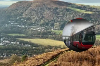 Cardiff Bus Fire in Pentyrch Prompts Road Avoidance Notice