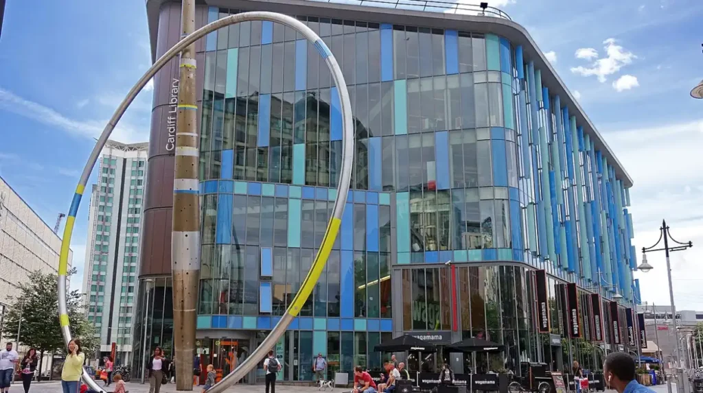 Central Library in Cardiff