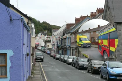 Firefighters Tackle Goodwick House Fire at Maesgrug Estate Write a detailed follow-up on community impact Expand the report with interviews from local residents Investigate safety guidelines for