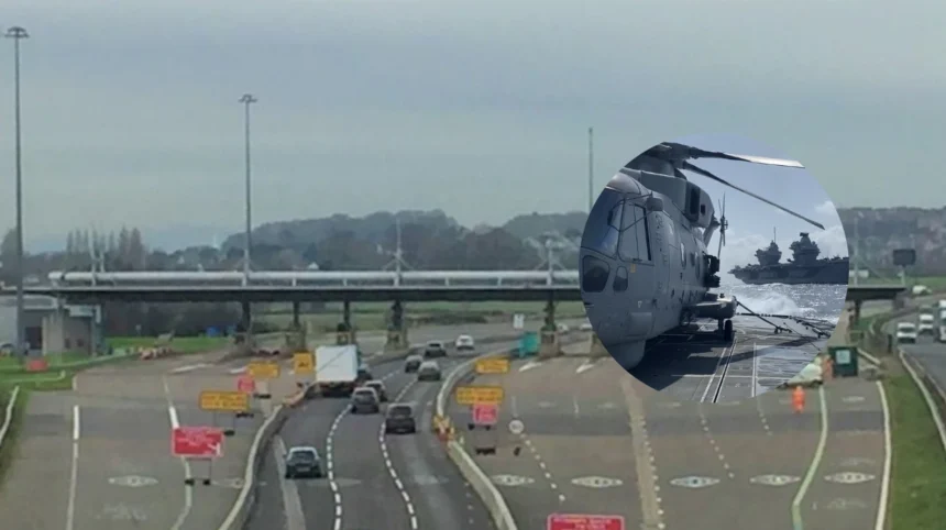 Officer Wins Award After HMS Prince of Wales Near Miss