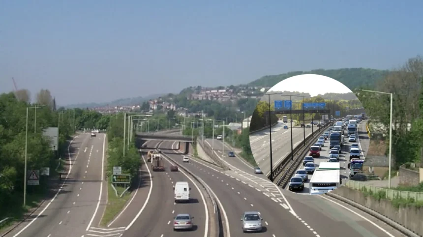 South Wales traffic M4 and A470 rush-hour delays in October 2026